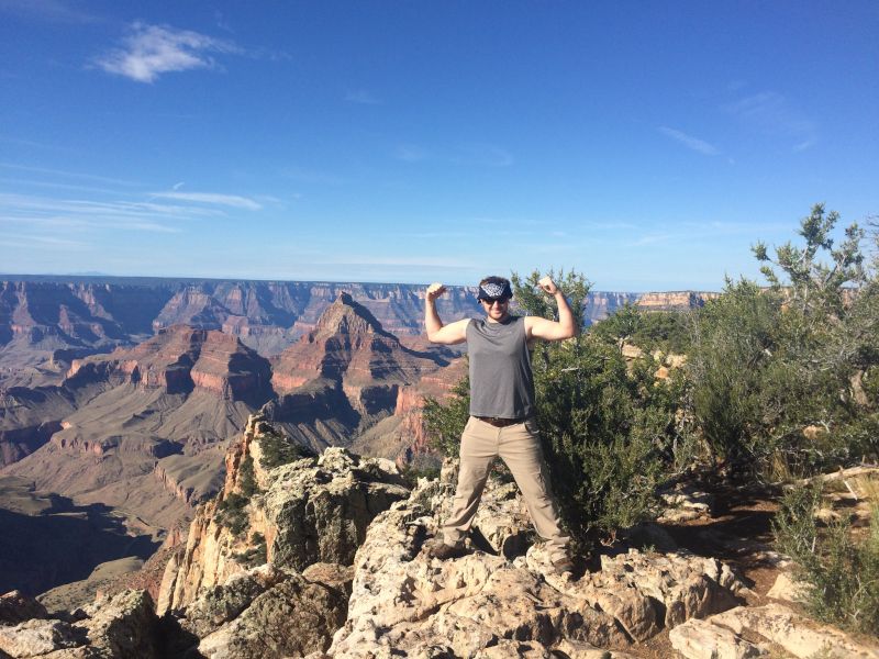 Hiking at the Grand Canyon