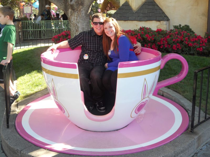 Teacups in Disneyland