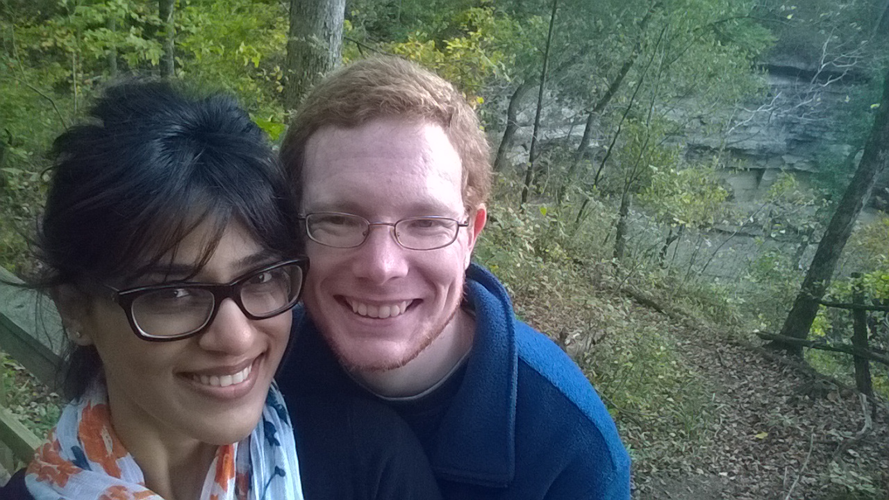 Hiking in Clifty Falls State Park