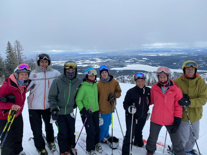 Ski Vacation With Family