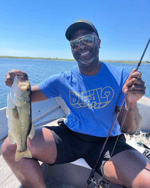 Luis' First Bass Catch