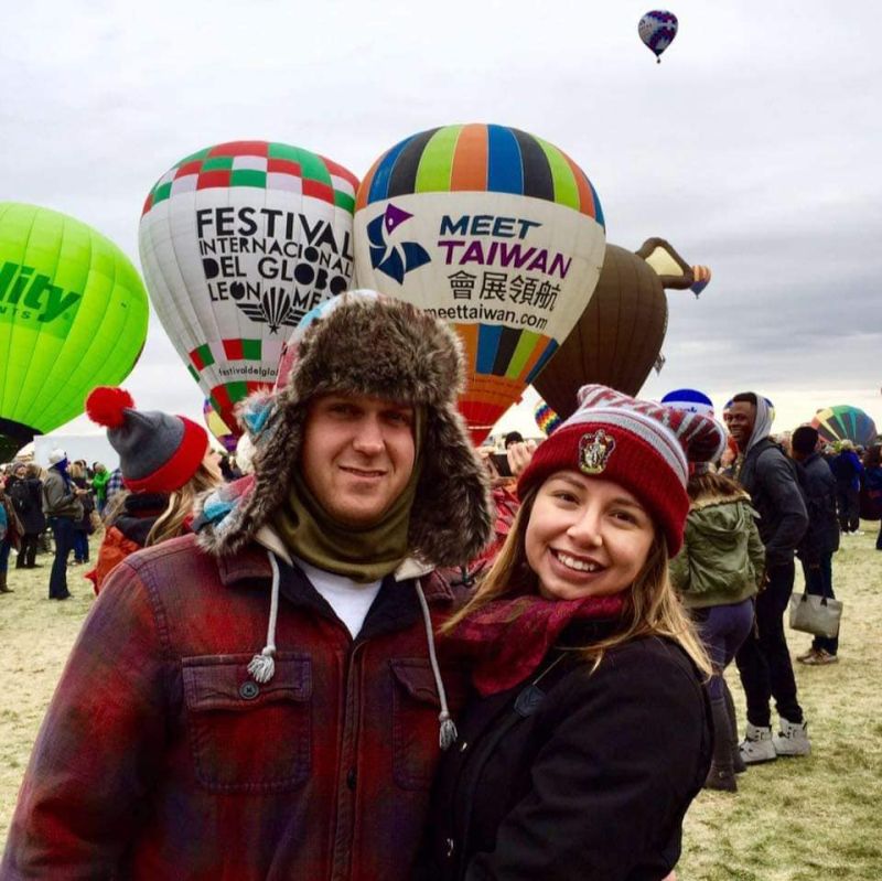 At the International Balloon Festival