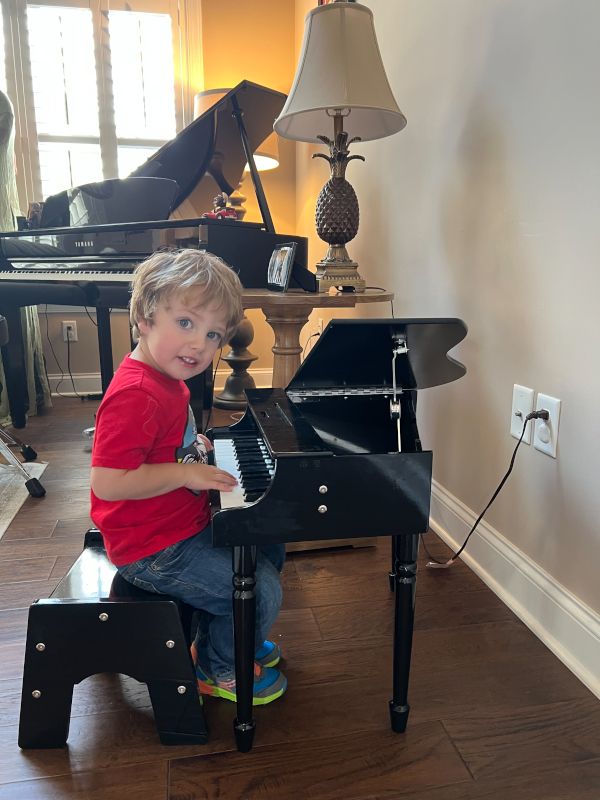 Marshall Loves His Piano