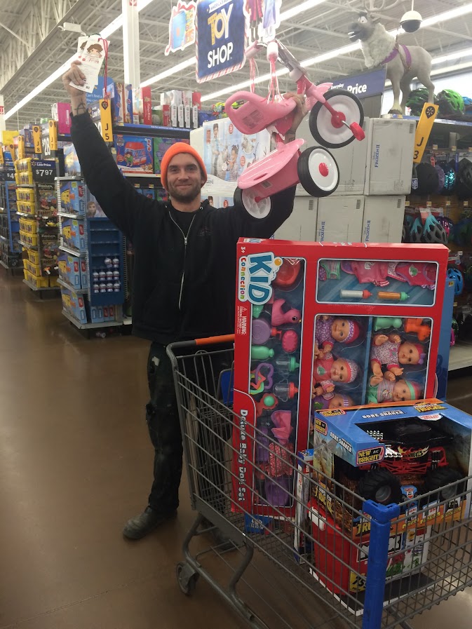 Our Favorite Tradition - Shopping For the Annual Toy Drive