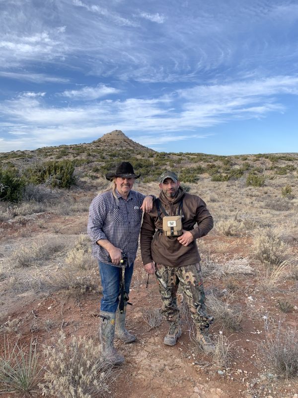 Josh & a Friend Ready to Go Hunting