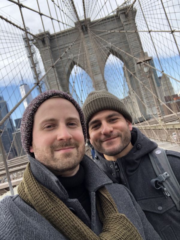 Walking Over the Brooklyn Bridge
