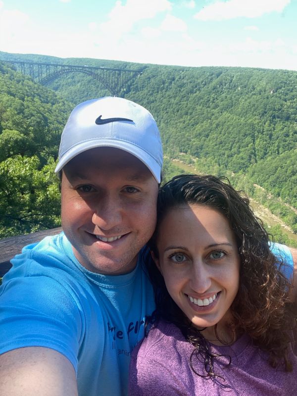 Hiking at the New River Gorge
