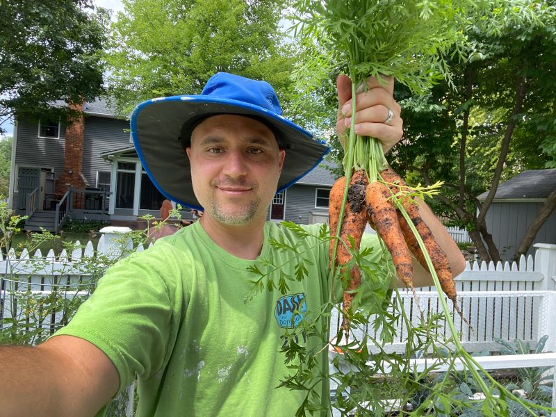 Jefferson's Homegrown Carrots