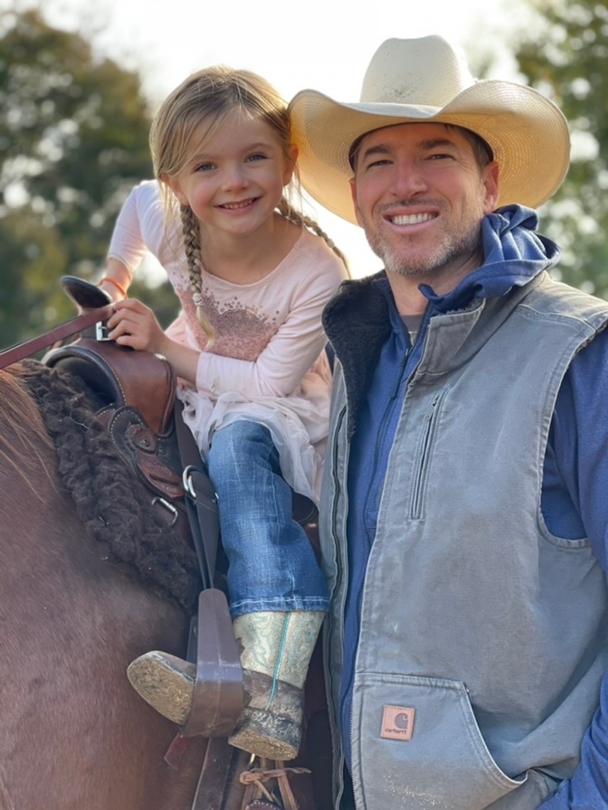 Riding Horses With Daddy