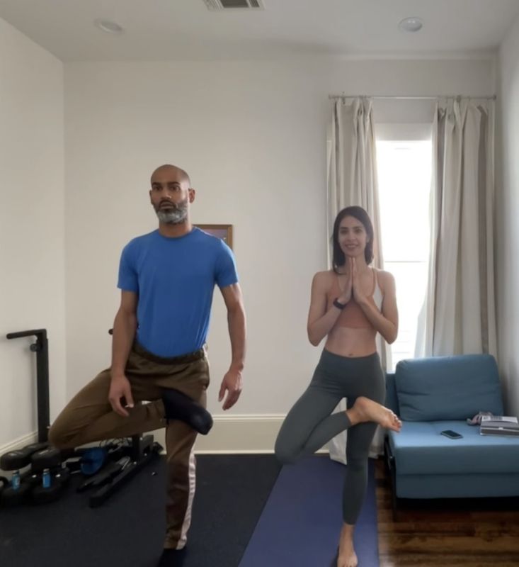 Doing Yoga Together