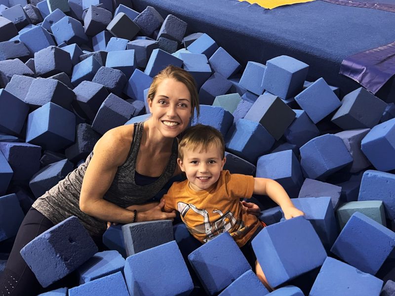 Fun at the Trampoline Park