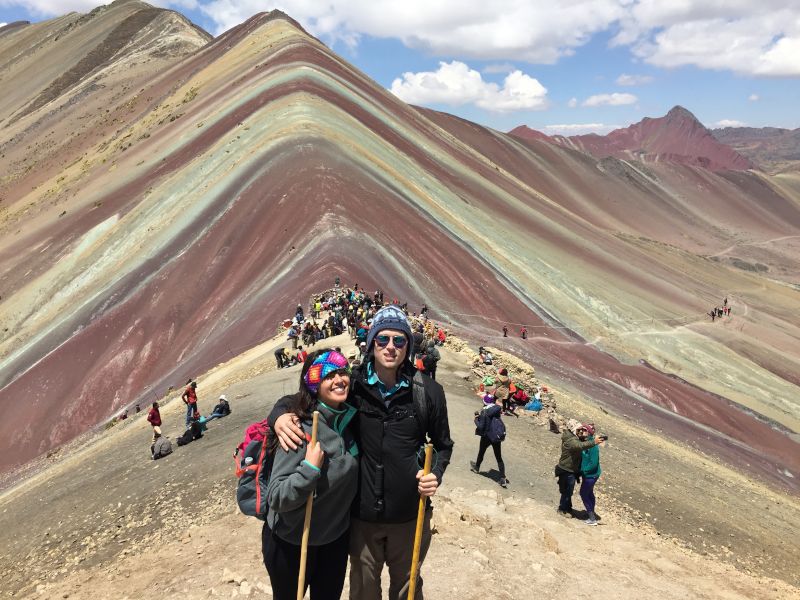 Visiting Rainbow Mountain in Peru