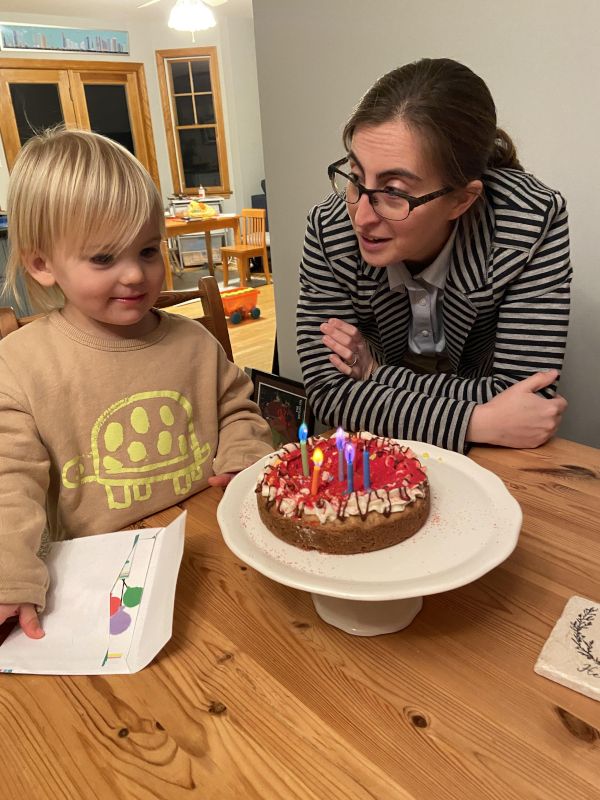 Celebrating Alison's Birthday