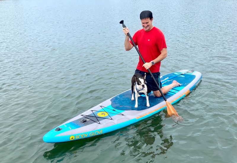 Paddle Boarding with Moshiko