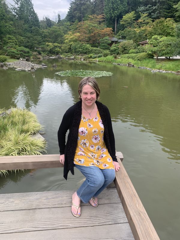 At a Japanese Tea Garden