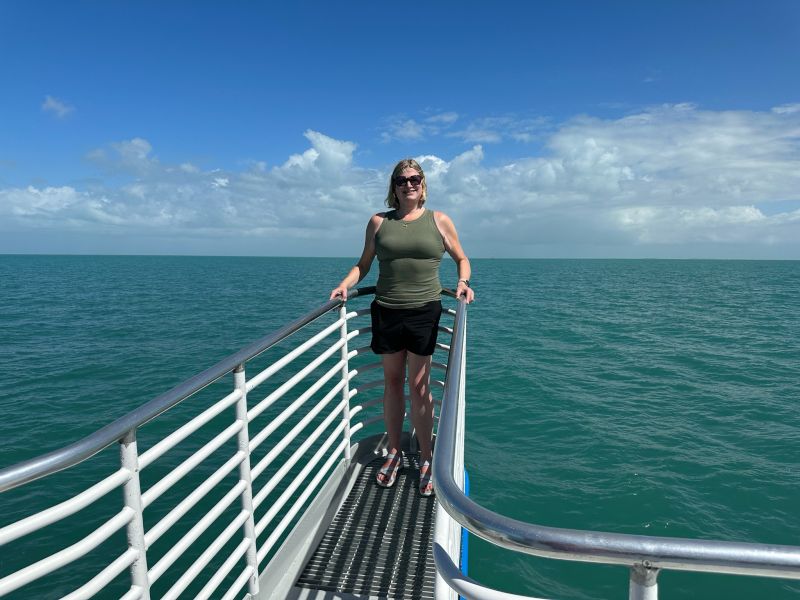 South of Key West on a Glass Bottom Boat Adventure
