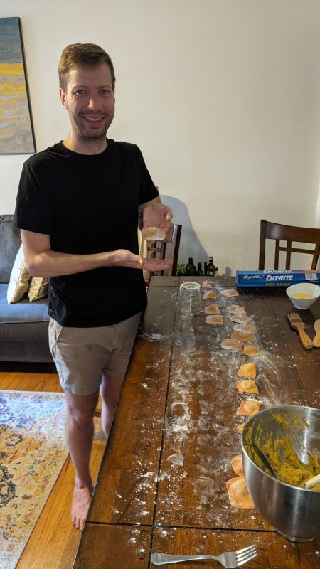 Making Homemade Ravioli