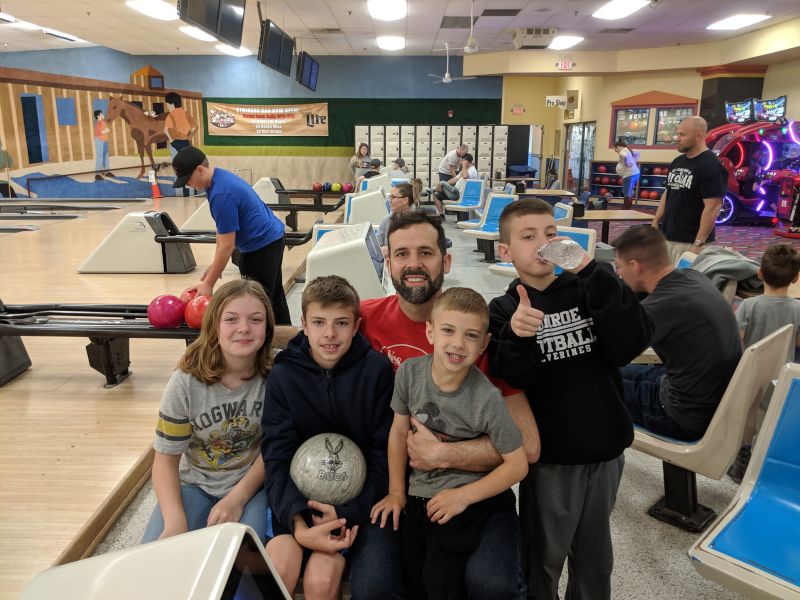 Bowling With Our Nieces & Nephews
