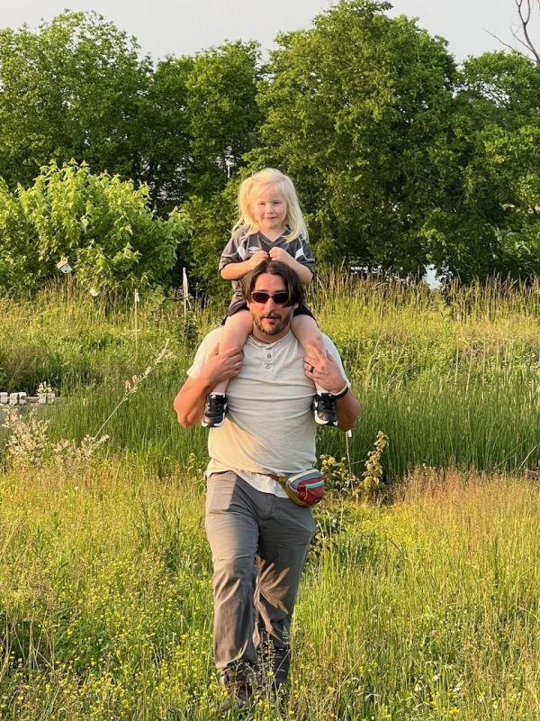 Shoulder Ride With Uncle Zach
