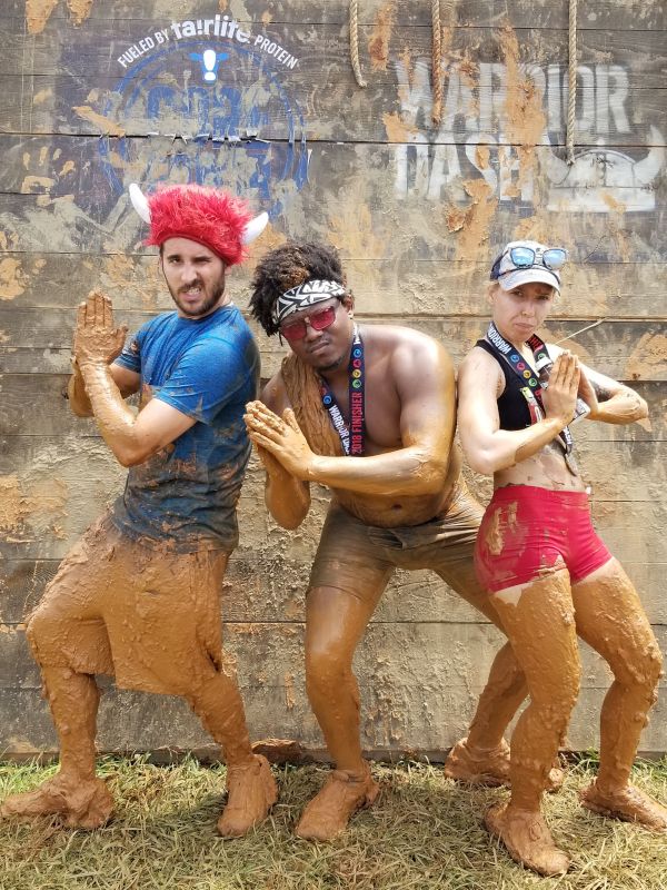 Zach & Friends at a Tough Mudder Race