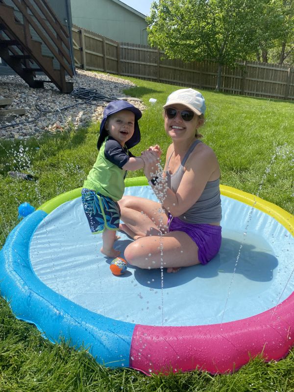 Summer Fun on the Splash Pad!