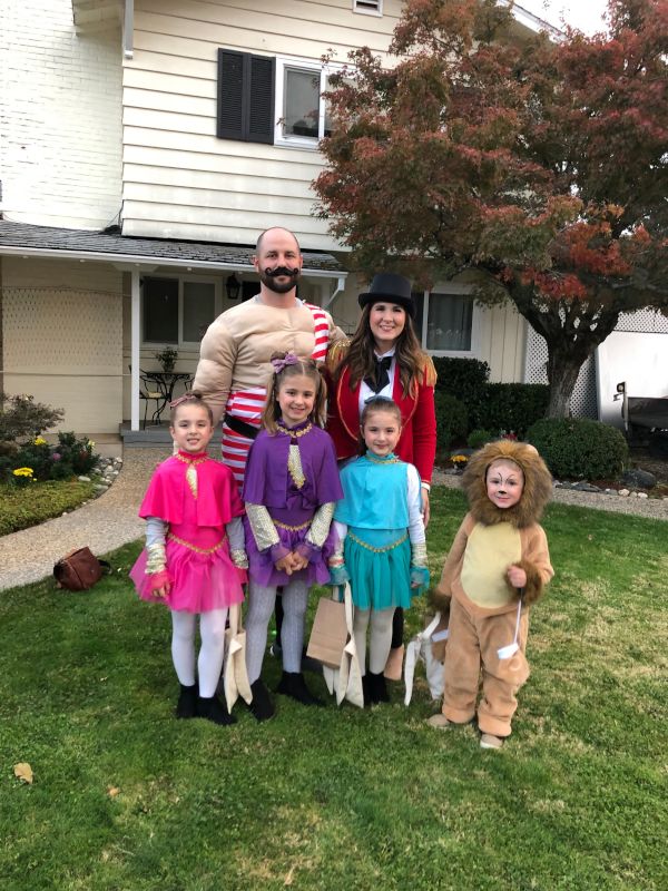 We Love Dressing Up for Halloween in Funny Family Costumes