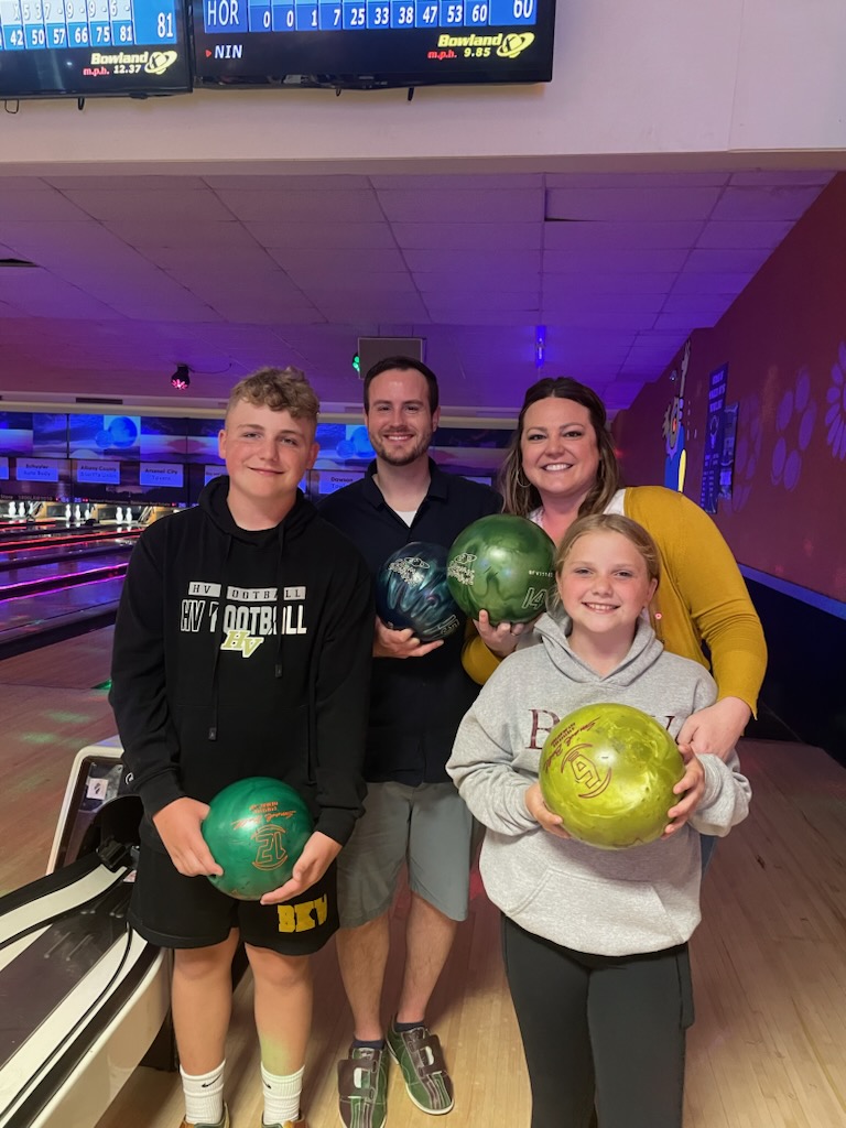 Bowling With Our Niece & Nephew