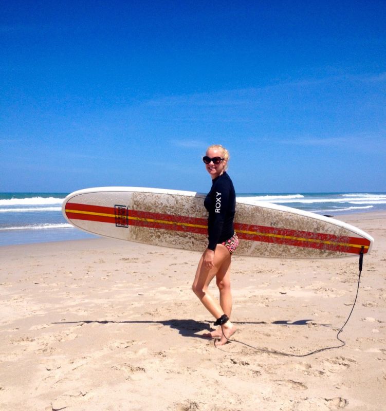 Surfing in Costa Rica