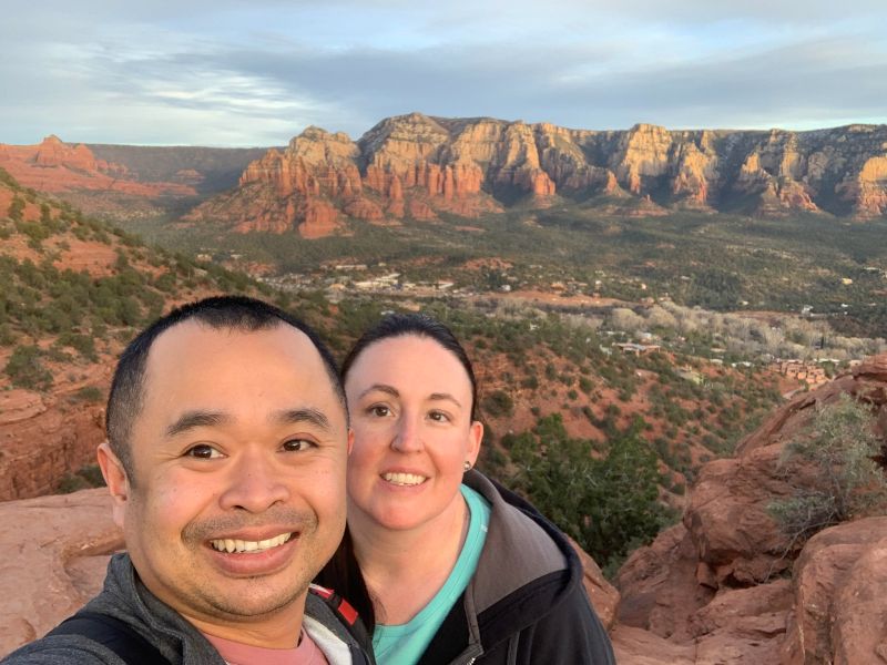 Enjoying the View in Sedona