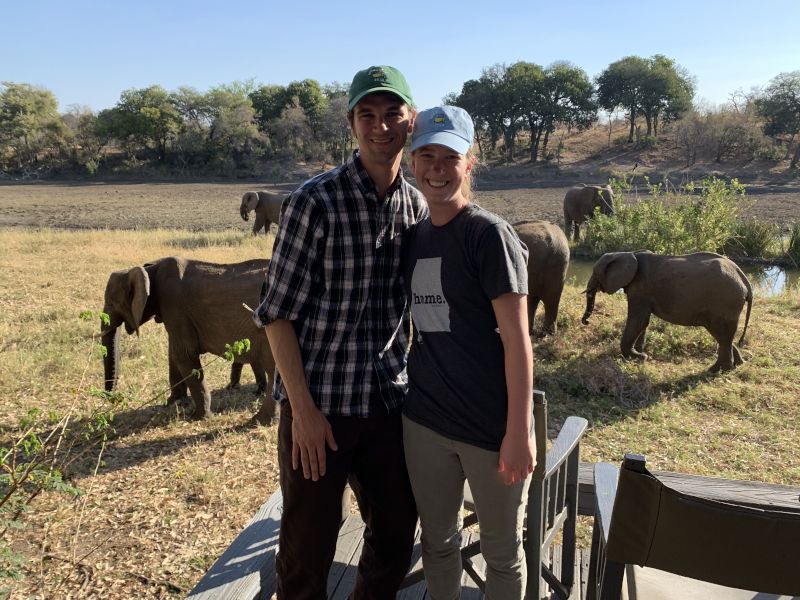 Excited to See Elephants in South Africa