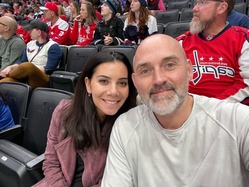 Enjoying a Night Out at a Capitals Game