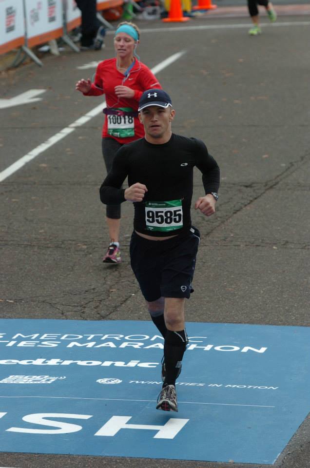 Anthony Running a Marathon