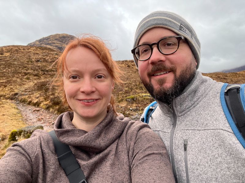 Hiking in the Highlands of Scotland