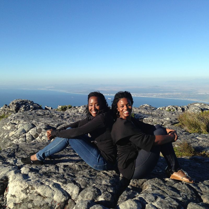 Amazing Views on Table Mountain in Capetown, South Africa With a Close Friend