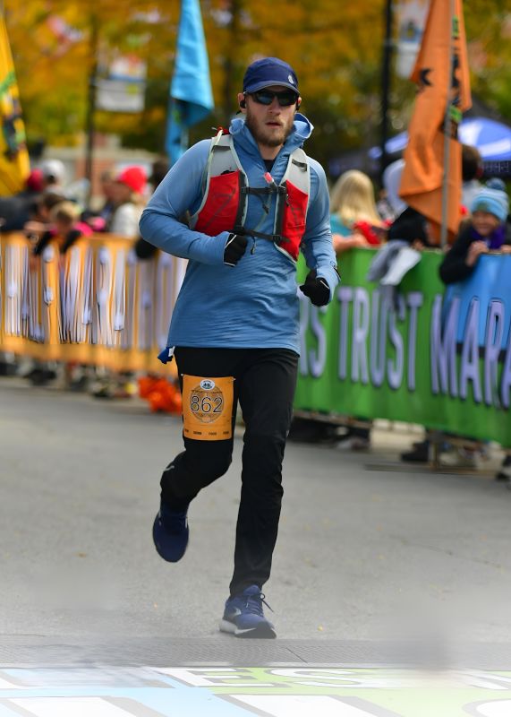 Aaron Running a Marathon