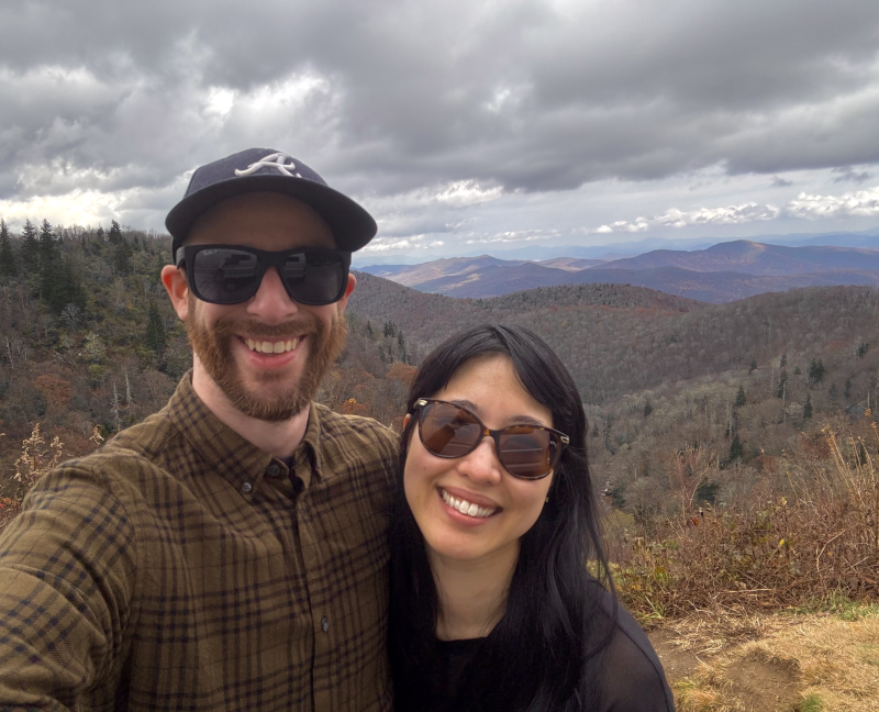 Hiking in the Blue Ridge Mountains