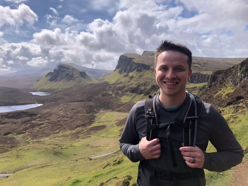 Incredible Views on Our Hike in Scotland