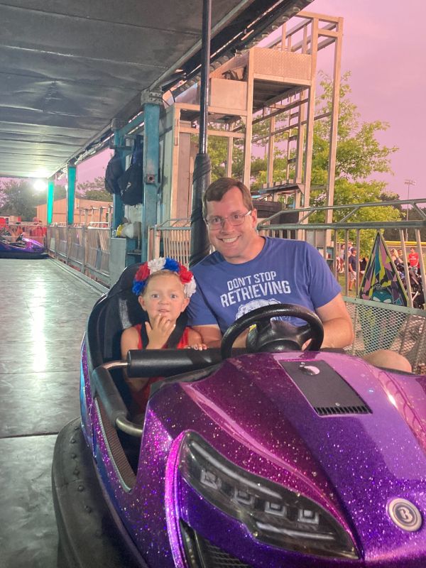Bumper Cars With Our Niece