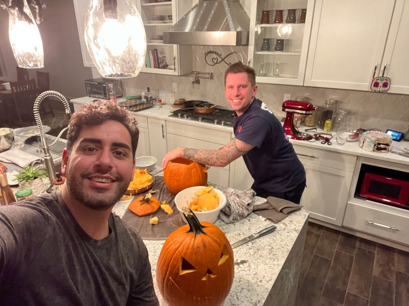 Carving Pumpkins for Halloween