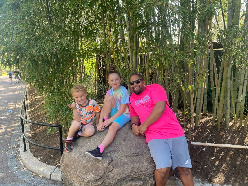 At the Zoo With Our Niece & Nephew