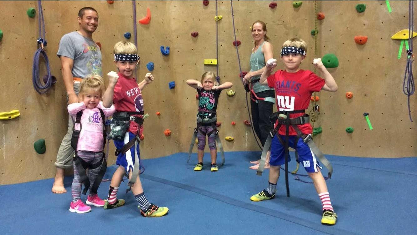 We Love Taking Our Nieces & Nephews to the Climbing Gym