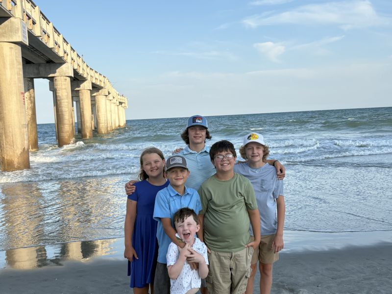 Raelynn and Our 5 Nephews