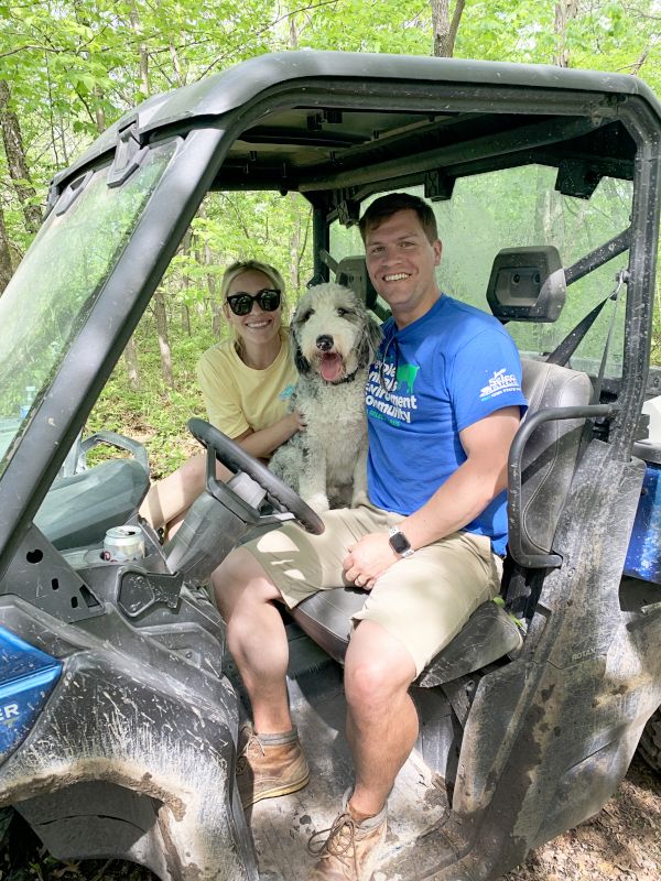 Family ATV Ride on the Farm's Trails
