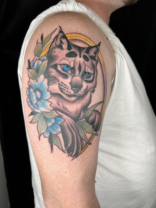 Lynx Tattoo By Jaden