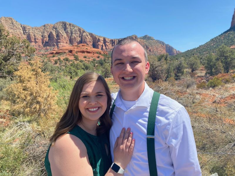 At a Wedding in Arizona