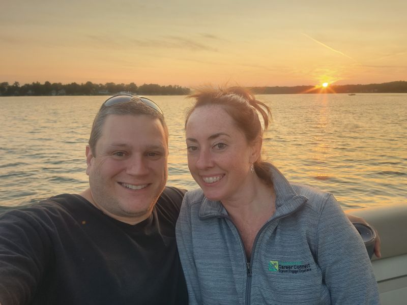 Sunset Cruise at Our Lake House