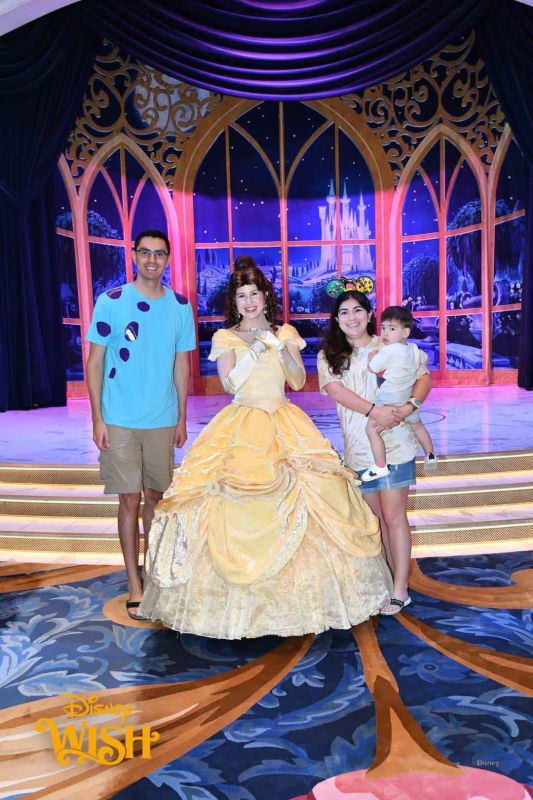 Meeting Belle on the Cruise