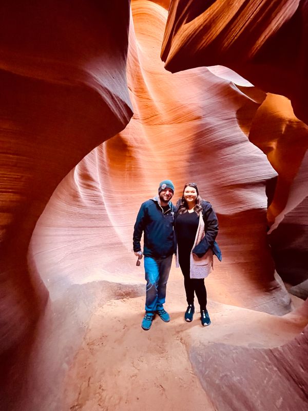 Exploring Lower Antelope Canyon in Arizona