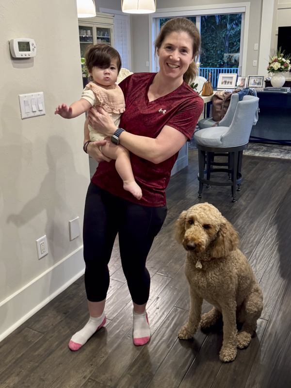 Julia and Rosie with Our Niece