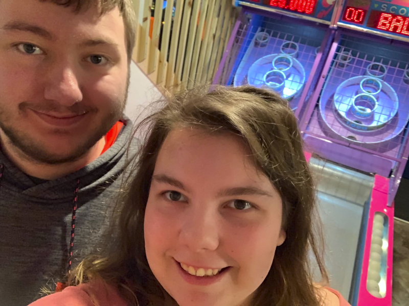 At the Arcade!